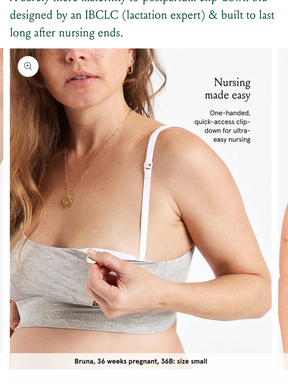 Bodily The Everything nursing bra L